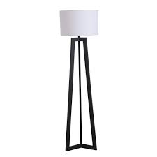 Alsy 58 In Black Tripod Floor Lamp With Shade 19226 001 The Home Depot Black Tripod Floor Lamp Black Floor Lamp Tripod Floor Lamps