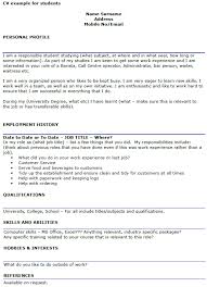 Cv Template Uk Student Resume Format Cv Template Student Cv Examples Cv Template