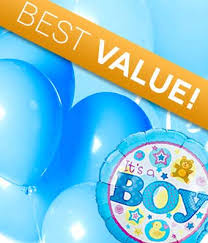 A thoughtful gift for busy new mums and dads, our new baby flowers are a gorgeous way to welcome a little bundle of joy into the world! New Baby Boy Balloon Bouquet Florist Designed At From You Flowers