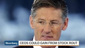 Bank CEOs Profit From Stock Market Slump Interactive Video