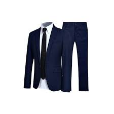 Navy blue mens wedding dress, groom attire, blazer, vest. Fashion Executive Men S Suit Navy Blue Jumia Nigeria