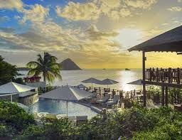 Caribbean luxury beachfront resort St Lucia