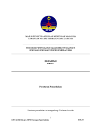 A project for the majlis pengetua sekolah malaysia(mpsm). Sejarah Majlis Pengetua Sekolah Menengah Malaysia Cawangan Negeri Sembilan Darul Khusus