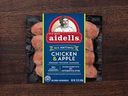 Add the onions and apples. Dinner Chicken Sausage Aidells