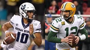 And, of course, the packers obliged. Former Utah State Qb Jordan Love S Fit With Green Bay Packers Aaron Rodgers