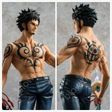 Anime Cosplay Body Sticker One Piece Trafalgar Law Chest Back Arm Hand Tattoo Tattoos Trafalgar Law One Piece