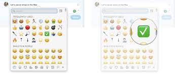 You can also start typing to quickly search for a particular emoji: How To Use Emoji On Your Mac Imore