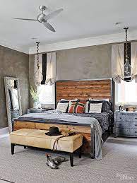 Industrial style bedroom decor is very minimal and aesthetic in its style of design. 28 Pretty Headboard Decorating Ideas Industrial Style Bedroom Bedroom Design Headboard Decor