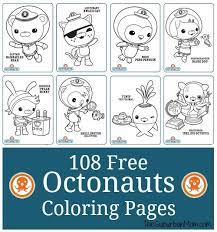 Do you want to make your children more creative in coloring? 108 Free Octonauts Printable Coloring Pages Thesuburbanmom