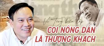 Vị Tổng biên tập coi nông dân là thượng khách