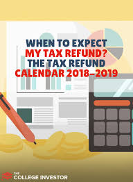When To Expect My Tax Refund The 2018 2019 Refund Calendar