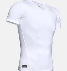 Men S Tactical Heatgear Compression V Neck T Shirt Under Armour