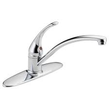 single handle kitchen faucet delta faucet