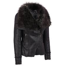 Black Rivet Studded Moto Jacket W Faux Fur Collar New Arrivals Fur Collar Jacket Jackets Faux Fur Jacket