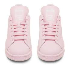 Raf Simons X Adidas Originals Stan Smith Light Pink Low Top Sneaker Pink Adidas Light Pink Sneakers Pink Sneakers