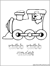 Kids toy train coloring book graphic isolated on white background . Choo Choo Train Coloring Page