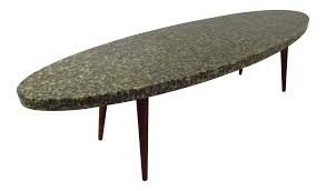 Spend this time at home to refresh your home decor style! Vintage Modern Oval Coffee Table Chairish