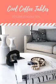 Shop northern lights home staging and design society6 store featuring unique designs on coffee tables. Staging A Stylish Coffee Table Urban Presentations