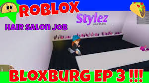 Bloxburg Ep 3 House Update And Hair Salon Job Roblox Bloxburg Salon Jobs Updating House Hair Salon