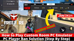 Emang sih garena free fire ini pertama kali dirilis untuk smartphone. Free Fire Custom Room Pc Emulator Detected Ban Problem Solution Pc Player Custom Mein Kaise Le How Youtube