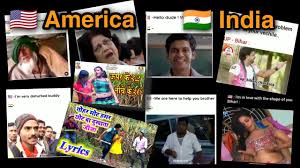 No matter what is happening in the world. America Vs India Memes America Vs India Latest Meme American People Vs Indian People Youtube