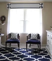 You can make a window valance even if you don't sew. New Window Treatments Diy Cornice Frame Kit Review Erin Spain
