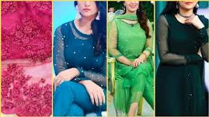 Maybe you would like to learn more about one of these? Beautiful Net Dresses Design Net Kurti Designs Net Shirt Designs Net Kameez Design Net Fabric Kurti Youtube