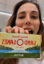Great Value Butter inside Land O Lakes