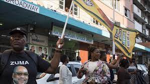 'free jacob zuma' protests reach gauteng. Gbfth4mvizpecm