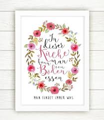 In Dieser Kuche Kann Man Vom Boden Essen Originaldruck Cooler Spruch Boden Coole Spruche Spruch Kuche Bilderrahmen Basteln