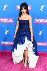 Camila Cabello Strapless Dress Nice Dresses Strapless Dress Formal Blue Dress Formal