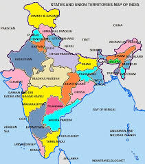 With effect from 26th january 2020, india has 8 union territories. India Maps Maps Of India