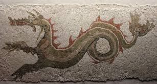 In greek art, cetea were depicted as serpentine fish. Greek Monsters National Geographic Society