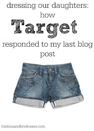 dressing our daughters how target responded to my last blog