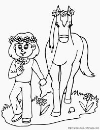Scegli tra immagini premium su bambini a cavallo della migliore qualità. Colorare Cavallo Disegno Bambina Con Un Cavallo