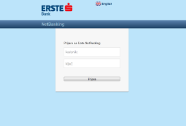Erste netbanking our internet banking service that will simplify your finance management. Erste Netbanking