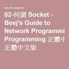 02 何謂 socket beej s guide to network programming 正體中文版 networking knowledge sockets
