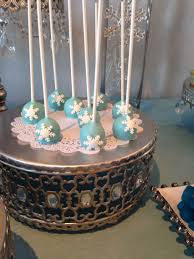 Chocolate Cake Pops With Snowflake Fondant Chocolate Cake Pops Cake Pops Chocolate Cake