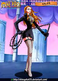 kalifa one piece deviantart one piece manga one piece world