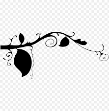 Maybe you would like to learn more about one of these? Reen Watercolor Vines Vine Small Flowers Watercolor Leaves Border Black And White Png Image With Transparent Background Toppng