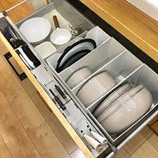 キッチン ウッドワンキッチン 鍋収納 ティファールのお鍋 の中 などのインテリア実例 2018 02 20 11 41 03 roomclip ルームクリップ キッチン 収納 シンク下 シンク下 収納