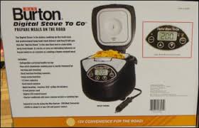 Max burton portable butane burner by athena with carrying case & instructions. Max Burton Stove To Go Digital Cooker Reviews From Professional Truck Drivers