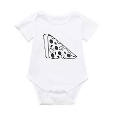Amazon Com Nuwfor Toddler Baby Short Sleeve Bodysuit Print
