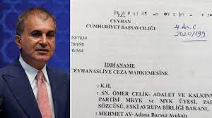 Türkiye'nin en iyi haber sitesi. Iddianamede Akp Sozcusu Celik In Isminin Basina Sayin Yazildi Sol Haber