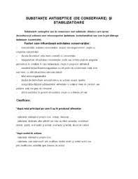 Referat Substante Antiseptice De Conservare Industria Alimentara 223087