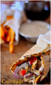 Chawarma Au Poulet Chawarma Recette Chawarma Recettes De Cuisine
