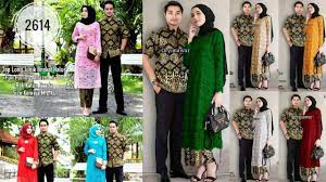 Baju batik bahan sutera yang mewah model atasan batik trendi yang cocok untuk wanita hijab (foto: 26 Trend Koleksi Model Baju Batik Couple Untuk Kondangan Atau Tunangan Youtube
