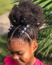 And most importantly, the cute hairstyles make girls convert into young ladies, winning and breaking. 15 Easy Kids Natural Hairstyles Black Beauty Bombshells In 2020 Little Girls Ponytail Hairstyles Girls Hairstyles Easy Natural Hair Styles