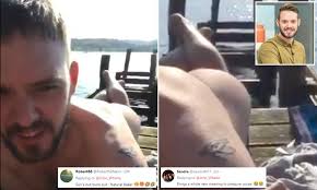 John whaite is an english baker who won the third series of the great british bake off in 2012. Bake Off S John Whaite Sunbathes Naked As A Tourist Boat Sails By Daily Mail Online
