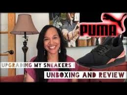 Puma muse eos blue black textile slip on buckle womens trainers 367457 01 b58e. Time To Upgrade Puma Unboxing And Review Youtube